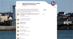 Desktop Screenshot of belmullet.tel